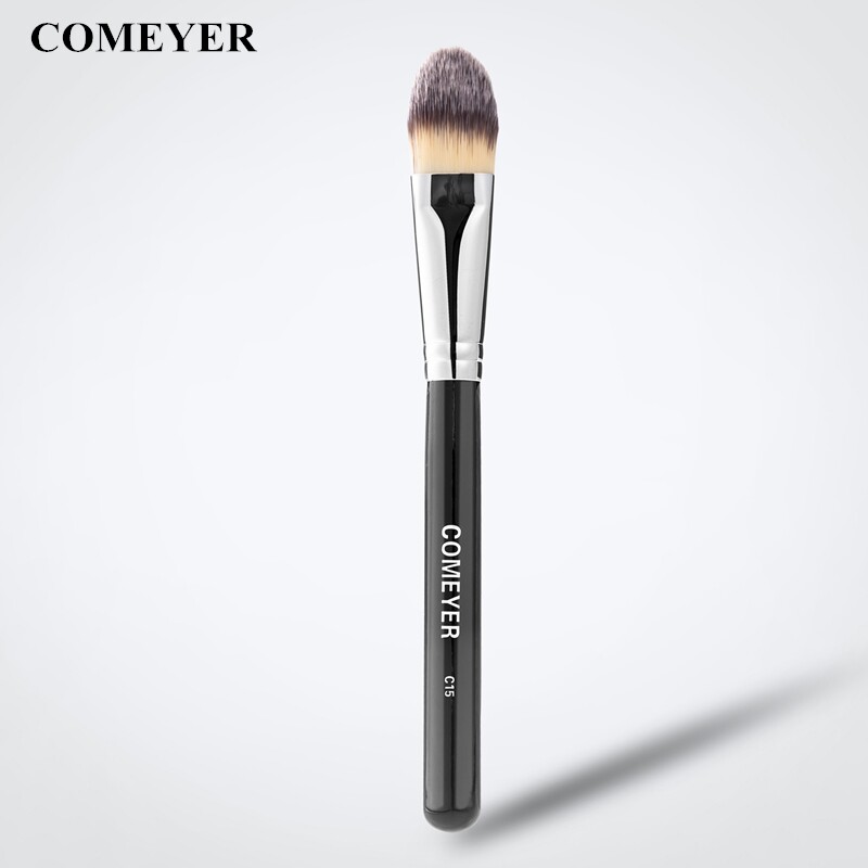 COMEYER Glamour Soft Tongue Flat BB Cream isolated mask brush C15 specialized makeup brush