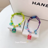 Плетеный летний свежий чокер, регулируемое ожерелье