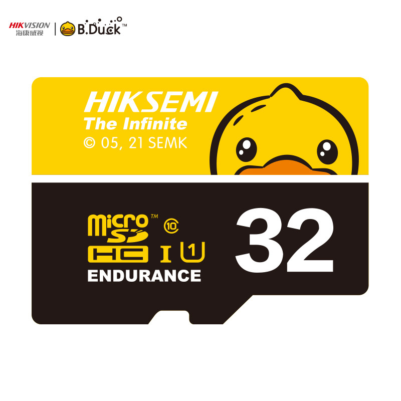 Hikvision B Duck Little Yellow Duck TF (microSD) memory card high-speed flash memory card 32G