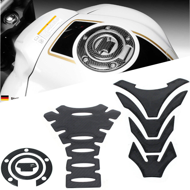Applicable Mountain leaf tank sticker YZF R1 R6 R6 MT09 FZ1 FZ6 FZ6 3D Gaifish bone patch