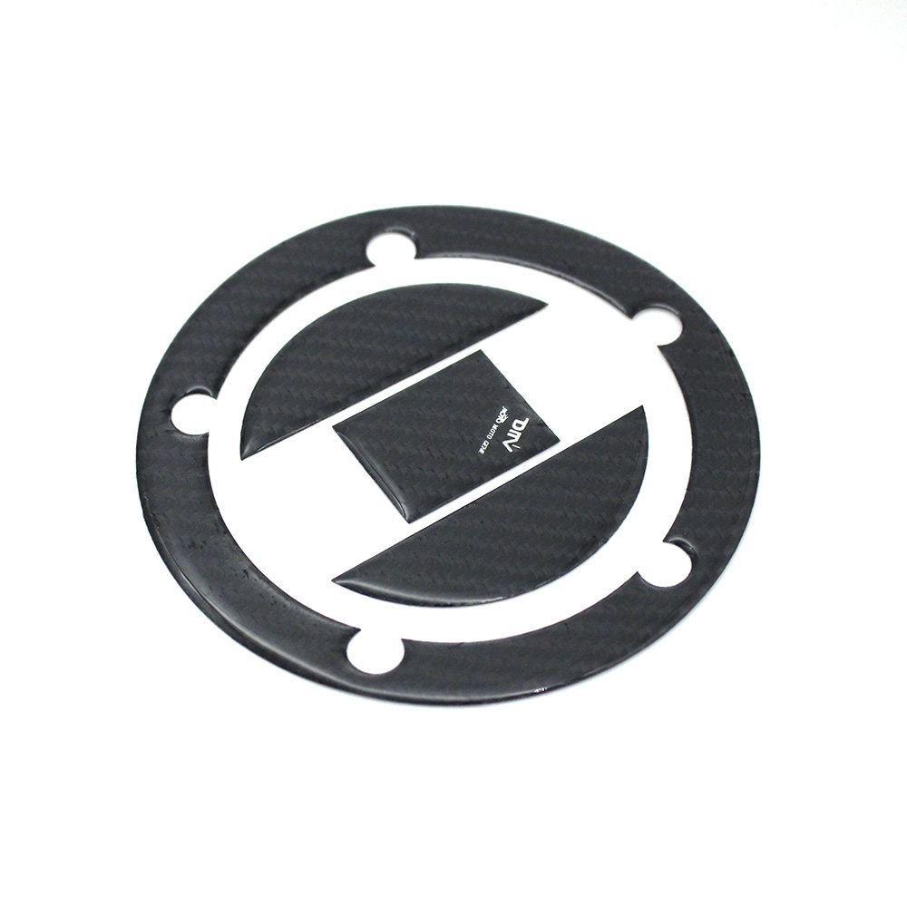 Suitable for tank sticker GSXR600 750 GSXR1000 oil case cover with 3D carbon fiber sticker sticker
