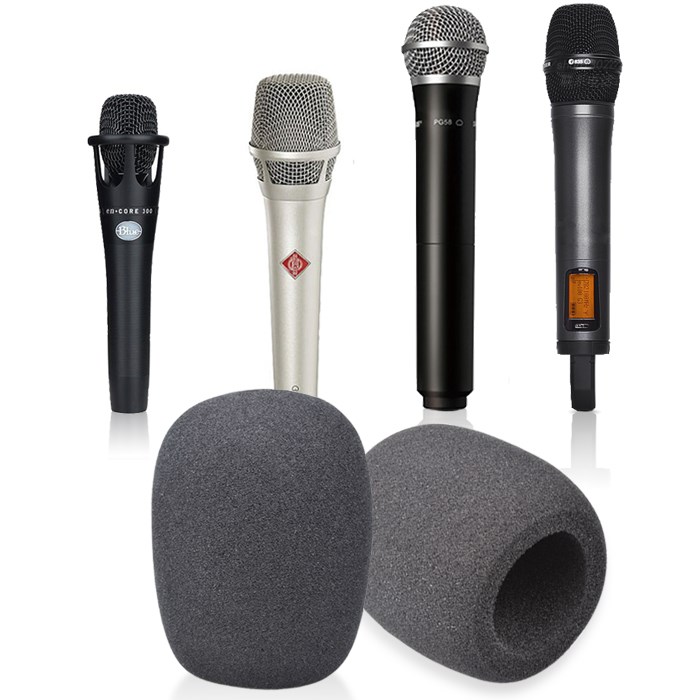 Microphone cover sponge protective sleeve windproof miter universal e300 shul BBS Sensea handheld microphone anti-spray hood
