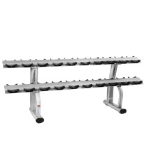 Fitness equipment Gym dedicated 6 pay 10 pay dumbbell rack support vertical private teaching commercial double dumbbell rack thickening