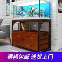 Steel Wood European fish tank bottom cabinet metal base bottom frame stainless steel grass tank fish tank shelf aquarium bottom cabinet customized