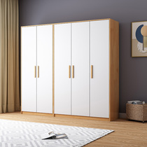 Minimalist Modern Light Extravagant Large Capacity Home Bedroom Wardrobe Economical rental room Contained Storage Multifunction Cabinet