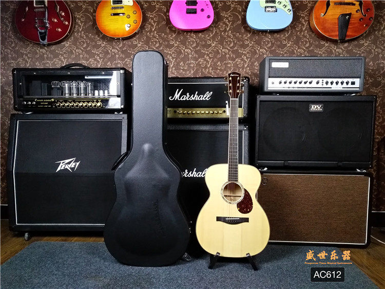 The Sheng Musical instrument Eastman Eastman AC612-SP full veneer folk guitar male and female universal