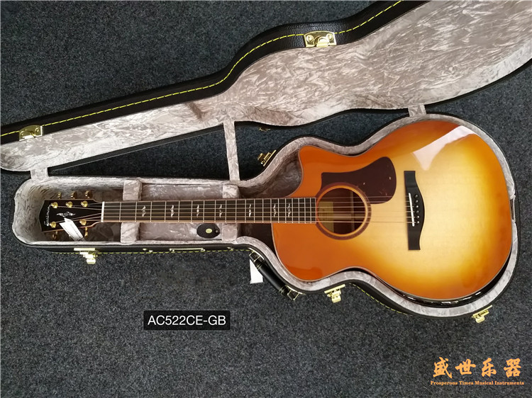 Shengshi Musical Instruments Eastman Eastman AC522CE-GB full veneer folk acoustic guitar spruce wood