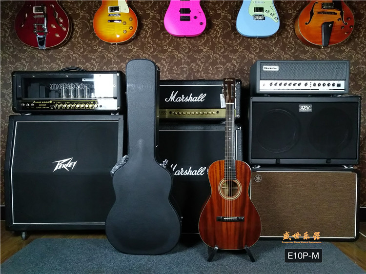 The Sheng musical instrument Eastman Eastman Eastman E10P-M All-board folk Guitar Peach Blossom Hearts Wood