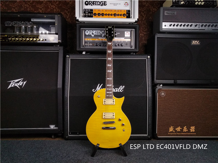 Shengsei instrument ESP LTD EC-401VFLD rock DiMarzio pickup Han produce electric guitar