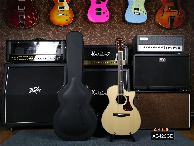 The Sheng Musical instrument Eastman Eastman AC422CE electric box Full veneer folk Guitar Cloud Cedar Wood