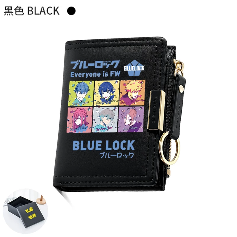 Синий Prison Blue Lock Blue Lock Peripheral Comics Анимация 2D Студенческий бумажник для мужчин и женщин