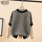 Демисезонный детский утепленный приятный телу зимний свитер для мальчиков, 2024 года, подходит для подростков