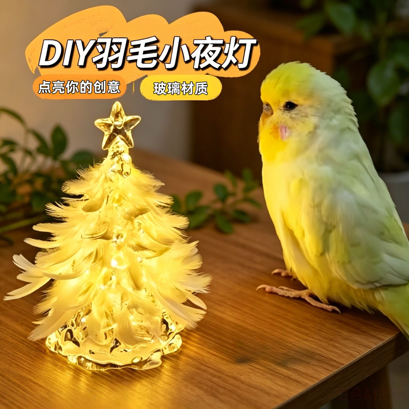 Parrot Feather Collector Bird Storage Box DIY Ornament Bird Keeping Commemorative Display Stand Parrot Supplies Night Light Parrot Feather Collector Bird Storage Box DIY Ornament Bird Keeping Commemorative Display Stand Parrot Supplies Night Light