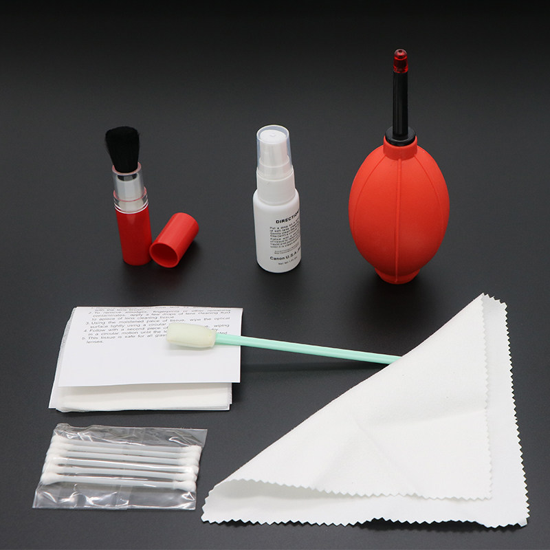 Canon single eye camera cleaning set cleaning digital camera lens pen paper lens cloth gas blow cleaning liquid