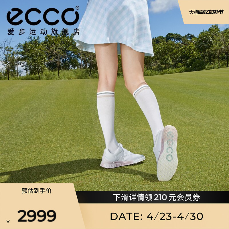 Ecco Golf Shoes, Waterproof, Breathable, Comfortable and Durable Women's Shoes, Golf S3 Series 102973
