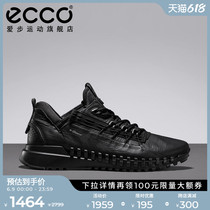 ECCO Love Step Sneaker Men Shock Absorbing Light Lace Outdoor Old Daddy Shoes Running Shoes Cool 803704