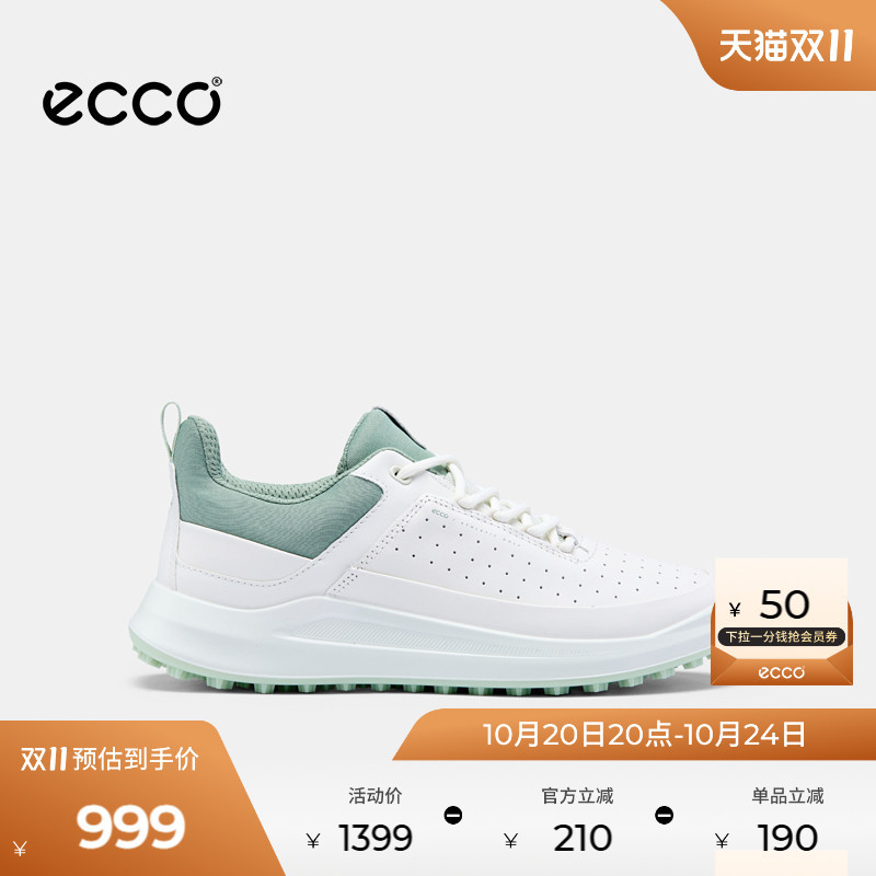 Ecco Women's Golf Shoes Autumn and Winter Lightweight Shock-Absorbing Golf Core Series 100423 Ecco Women's Golf Shoes Autumn and Winter Lightweight Shock-Absorbing Golf Core Series 100423