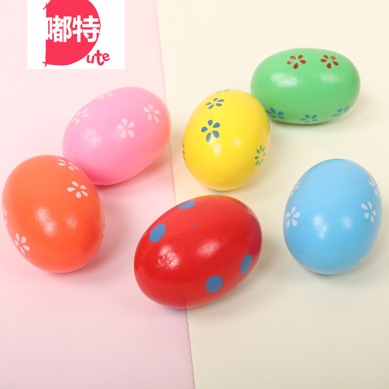 Sand egg musical instrument percussion Orff musical instrument music teaching aids infant kindergarten early education toy children color sand ball