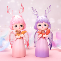 Dream girl heart home cartoon desktop decoration Lu Ming You song girl girl gift daily gift decoration