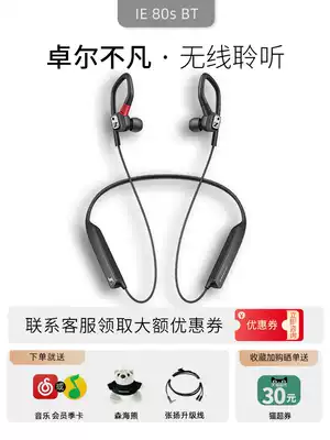 SENNHEISER SENNHEISER IE80S BT Wireless Bluetooth Neck Hanging in-ear headset IE80SBT