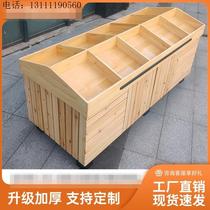 Fruit shelf display stand multi-functional fruit shelf supermarket vegetable shelf steel wooden shelf fruit shop shelf commercial