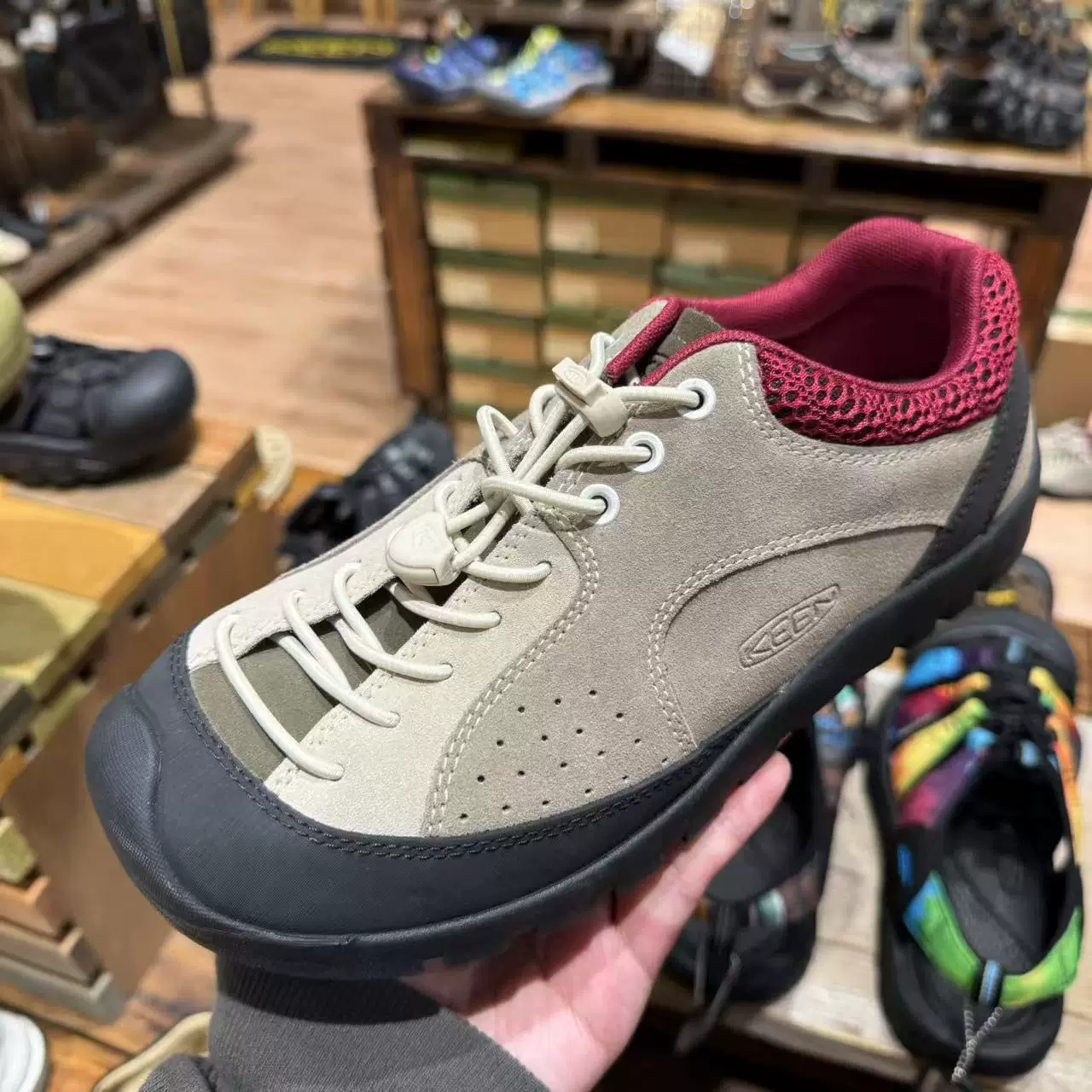 Прямой почтовый отправитель из Японии KEEN женские кроссовки JASPER ROCKS 1029737