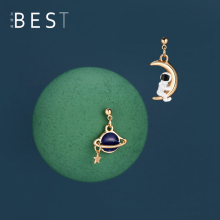 BEST宇航员耳饰耳钉女