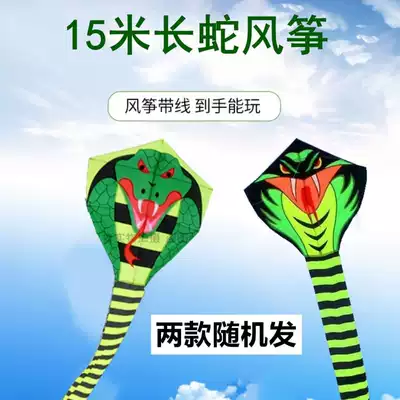 Weifang kite long tail snake kite children cartoon kite big triangle kite adult large kite