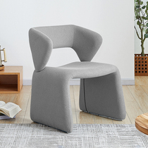 Net Red Designer Dressing Chair Suit Fairy Single Chair Italian Home Backrest Dining Chair Bedroom Light Luxury Makeup Chair