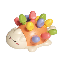 Fine motor training toys educational early education 1-2-3 years old 4 boys and girls baby hand-eye coordination puzzle little hedgehog