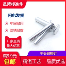 Star Bay standard parts GB109 flat head aluminum rivets aluminum Willow nails solid rivets hand tapping rivets M5M6M8