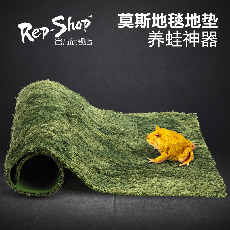 Horned Frog cushion absorbs moisture and is easy to clean