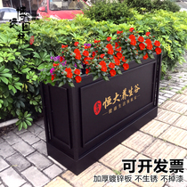 Iron Art Flower Case Outdoor Flower Beds Outside Flower Beds Flowers Bay Flowers Racks Outdoor Creative Composition Square Store Partition Customize