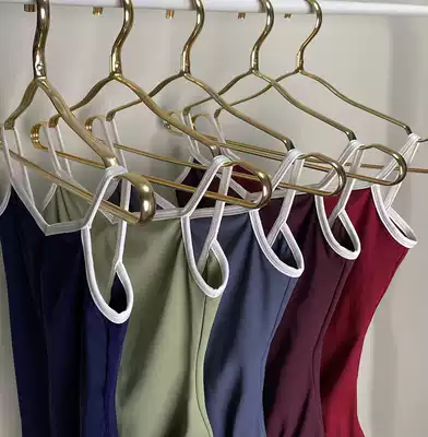 Ballet uniform female dance practice uniform body color tie sling jumpsuit adult yoga suit