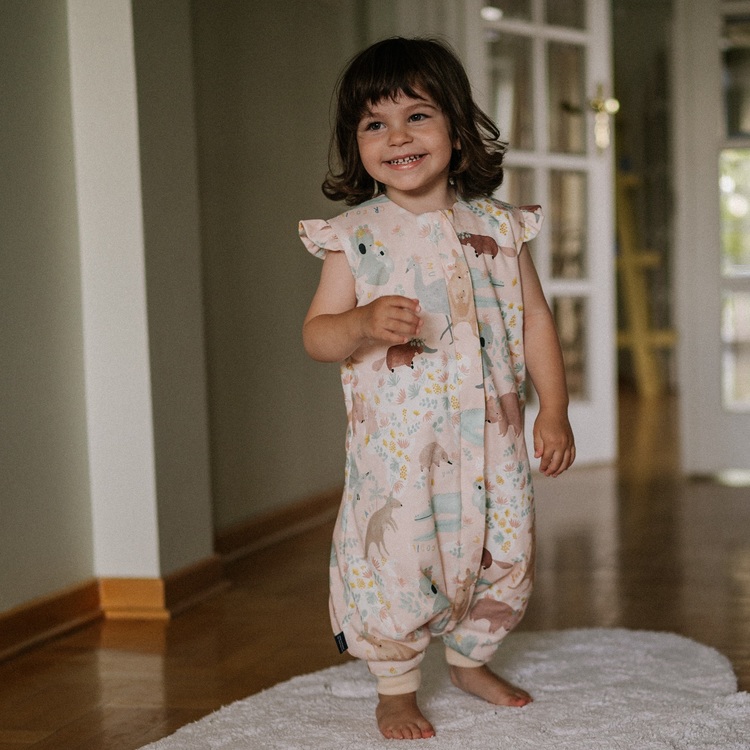 Polish Sea Naughty Milo La Millou Milou Organic Cotton Divided Leg Vest Sleeping Bag