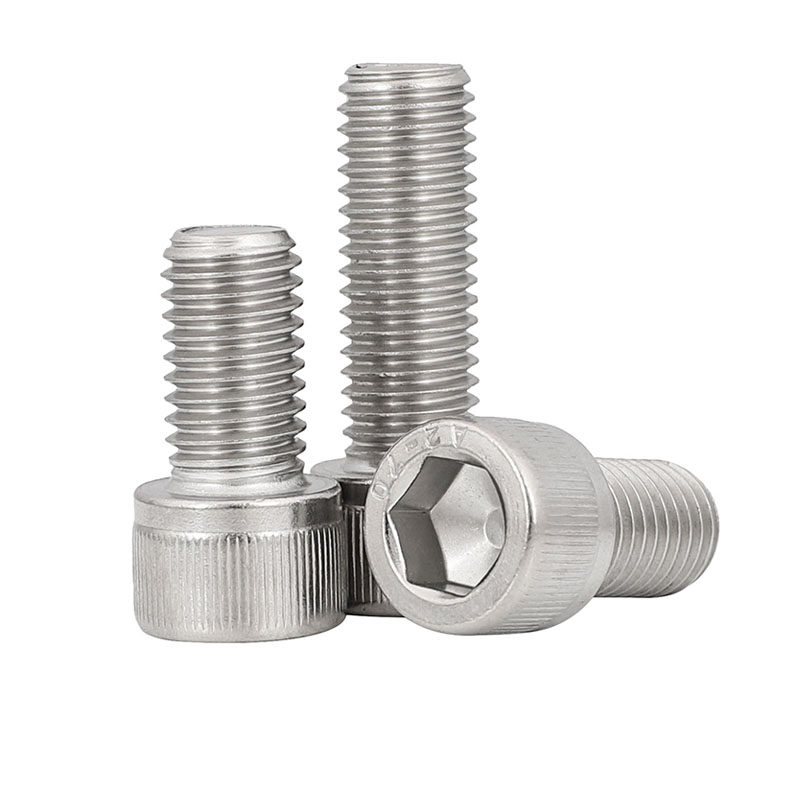 M3M4M5M6 316 stainless steel cylindrical head socket head cap screw bolts *5x6x8x10x14x16x18x80