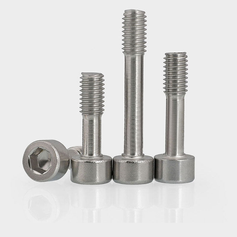 M3M4M5M6M8 304 stainless steel inner socket anti-drop screw head hand screwed loose without screw half tooth bolt