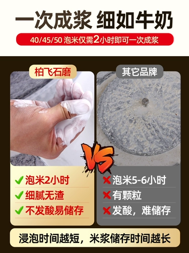 柏飞 Рисовая паста из камня, коммерческая полностью автоматическая рисовая паста, кунжутная паста, тофу, тофу, тофу, графитовая машина