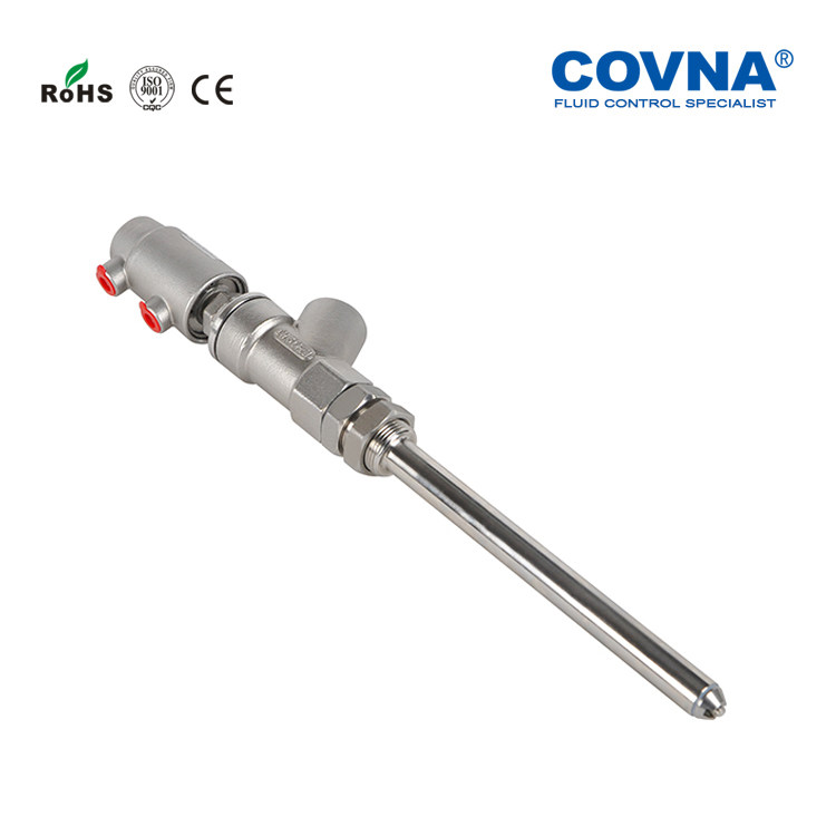Coweiner covna HK17G Pneumatic stainless steel filling valve Long version 312mm Short paragraph 276mm