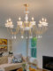 French Cream Style New All-Copper 2025 Living Room and Bedroom Elegant American Creative Dining Room Simple Home Chandelier