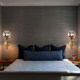 New Creative Wall Lamp Nordic Designer Living Room Background Wall Lamp Post-Modern Light Luxury Bedroom Bedside Lamp Corridor Lamp