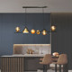 Restaurant Lamp Nordic Modern Minimalist Dining Room Lamp Creative Personality Light Luxury Bar Lamp Magic Bean Front Desk Cashier Pendant Lamp