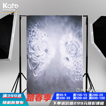 Retro Background in Walking Photography Children Photography Za Dye Cloth Retro Pet Food Shooting Set