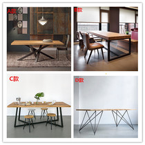 American Home computer desk Simple computer Desktop desk Desk Writing desk Wooden table Work desk