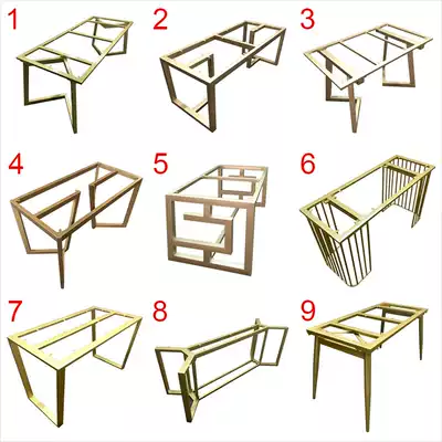 Iron table leg table frame custom office table foot big board table conference table coffee table table table table leg stand custom made