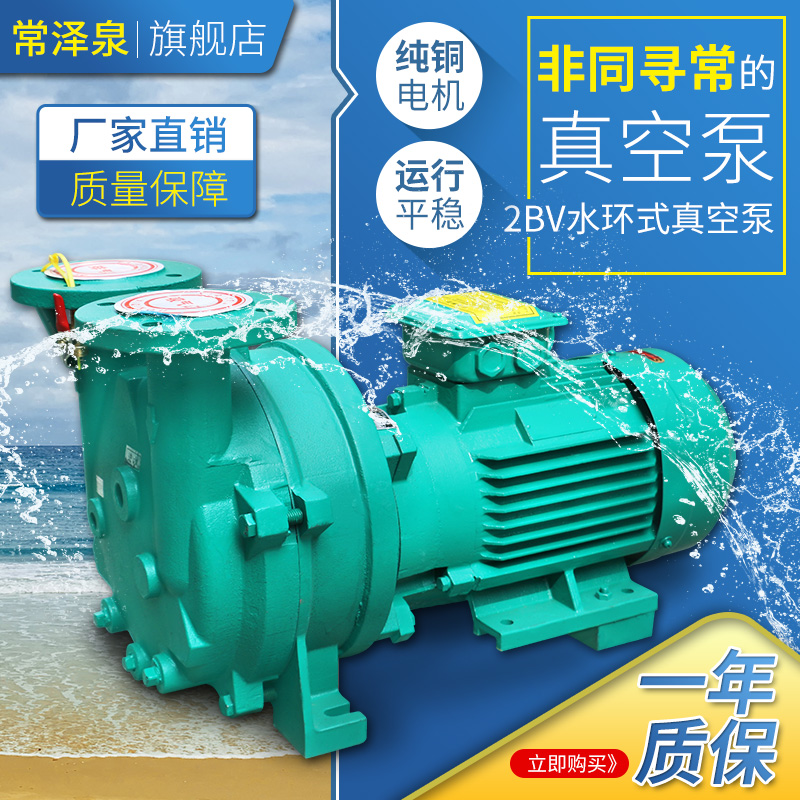 2BV series water ring vacuum high pressure pump suction pump Industrial steam water separation pump 2060 2070 vacuum pump