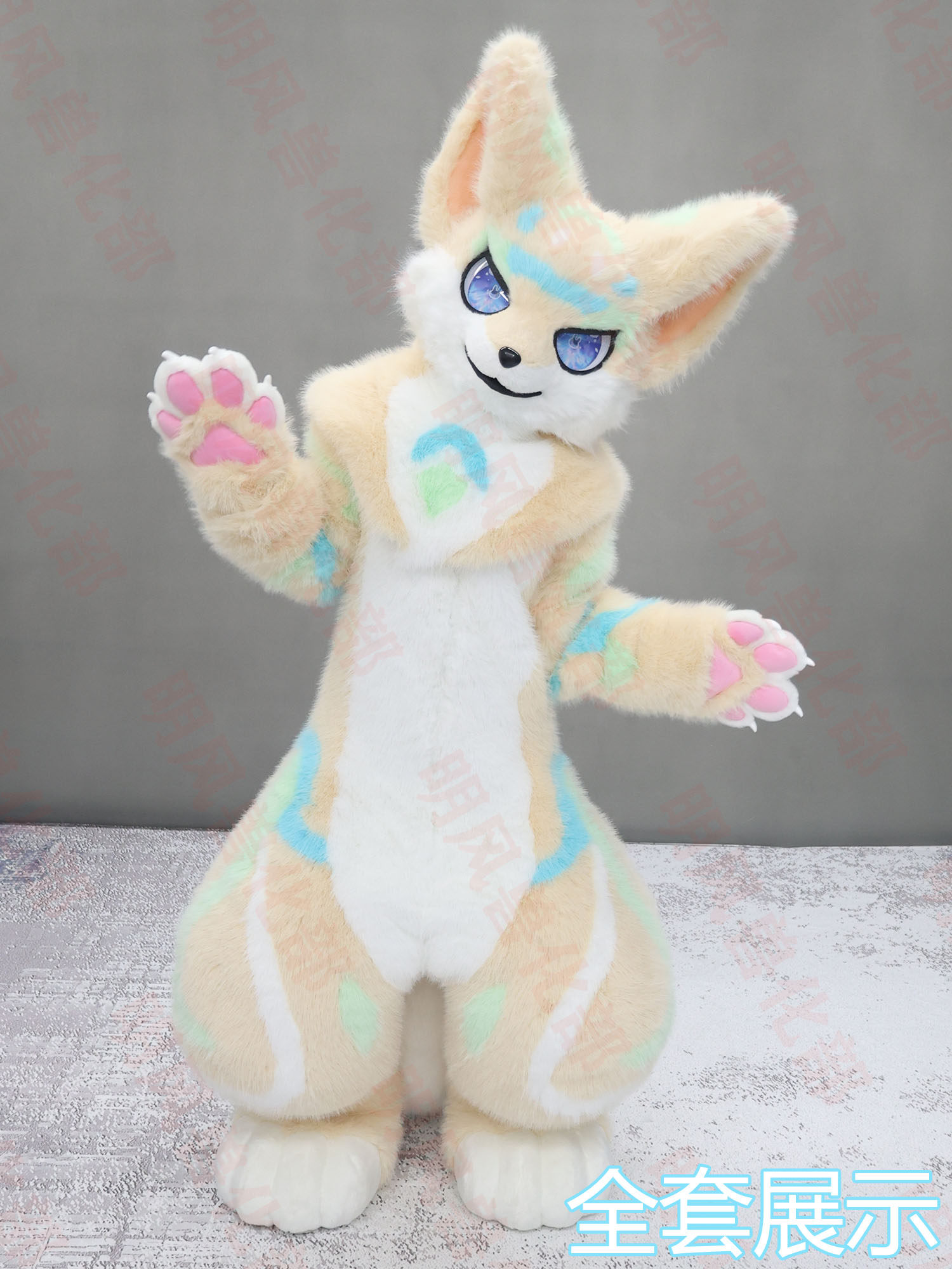 furry福瑞/兽装 中小码fursuit兽装正版现货大全套从头到脚成品掉落套装