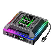 xbox散热风扇series x主机多功能散热器防尘收纳展示RGB氛围灯XSX配件手柄电池充电