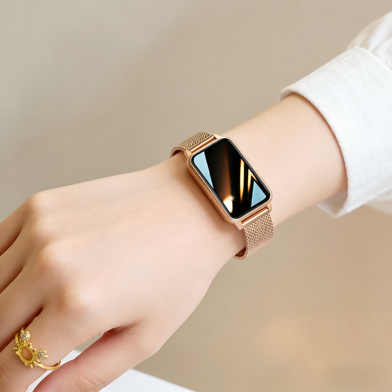 Smart Sports Bracelet 2026 New Model Small Dial Steel Band Multifunctional Stylish Long Battery Life Sleep Monitoring Calorie 10Pro Payment Message Reminder Suitable for Android Ios Phones Smart Sports Bracelet 2026 New Model Small Dial Steel Band Multifunctional Stylish Long Battery Life Sleep Monitoring Calorie 10Pro Payment Message Reminder Suitable for Android Ios Phones