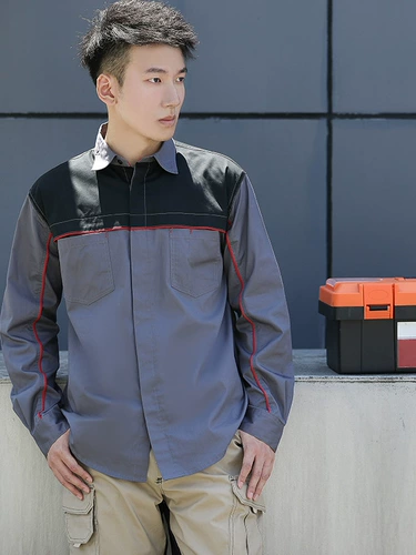 Летняя рубашка для работы, износостойкий лонгслив, короткий рукав